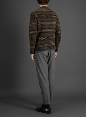 Brodie sweater 100% soft shetland wool