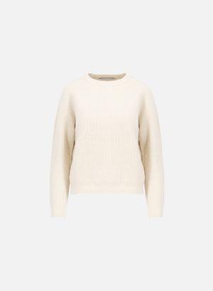 Raglan crew neck sweater - crafted with Todd and Duncan Superfine Lamb’s wool yarn