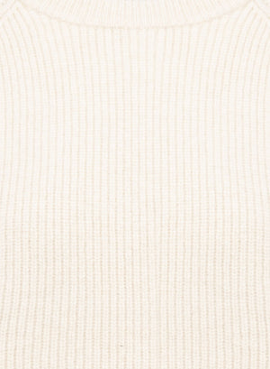 Raglan crew neck sweater - crafted with Todd and Duncan Superfine Lamb’s wool yarn