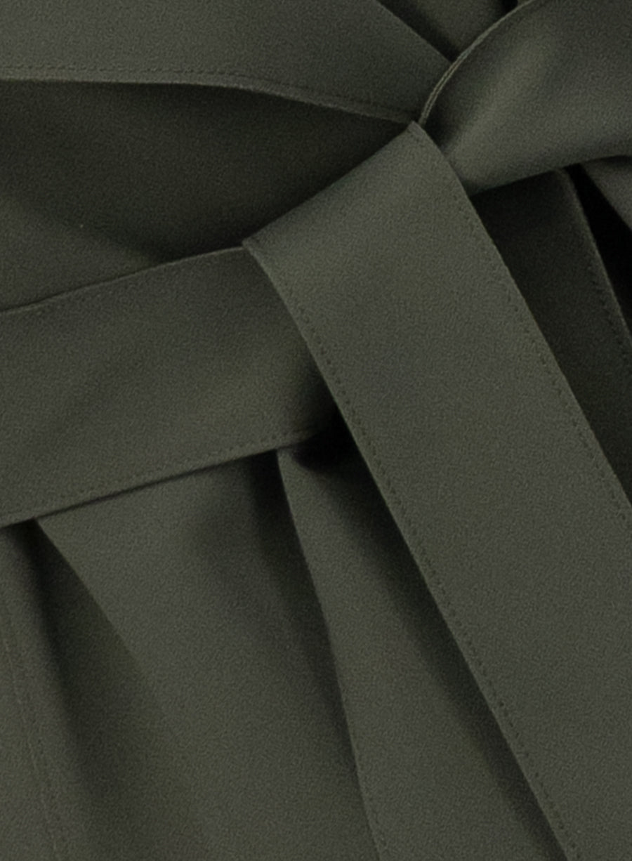 Double vent trench coat scuba