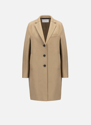 Topcoat pressed wool