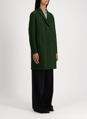 Topcoat pressed wool