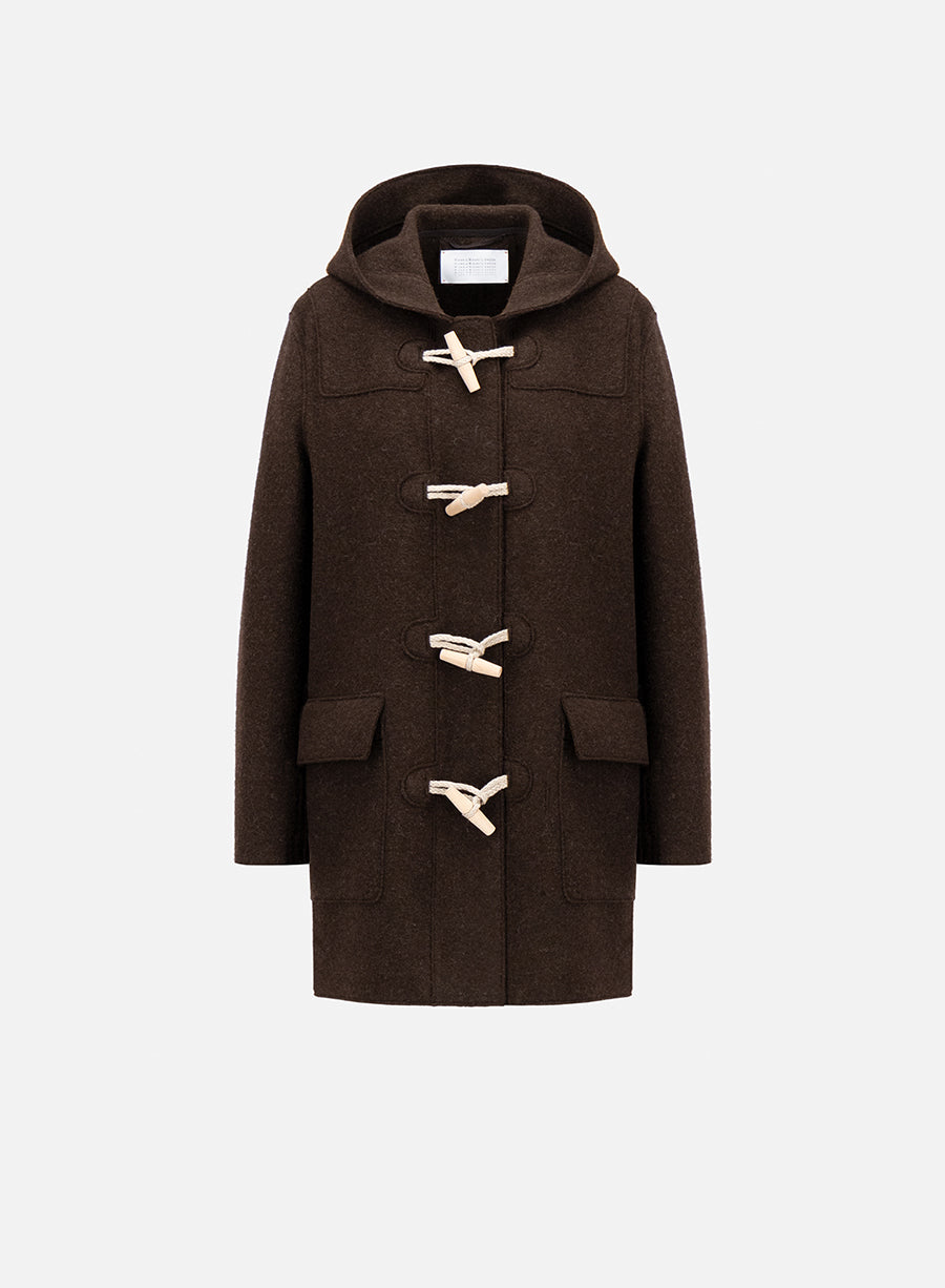 Duffle coat boiled wool - Harris Wharf London .com