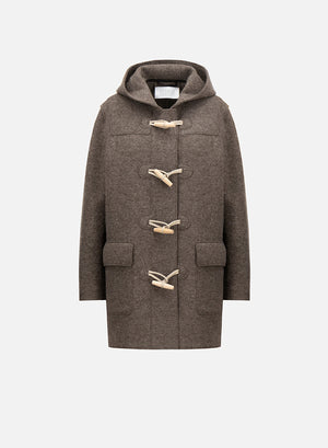 Duffle coat boiled wool