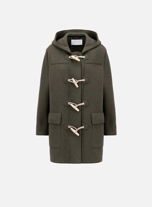 Duffle coat boiled wool