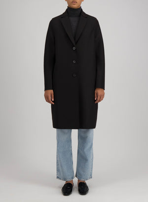 Overcoat pressed wool