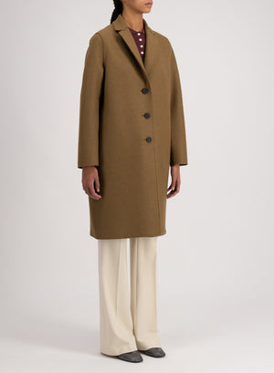 Overcoat pressed wool