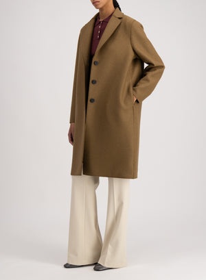 Overcoat pressed wool