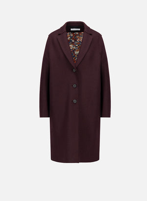 Overcoat pressed wool