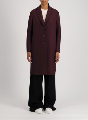 Overcoat pressed wool