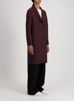 Overcoat pressed wool