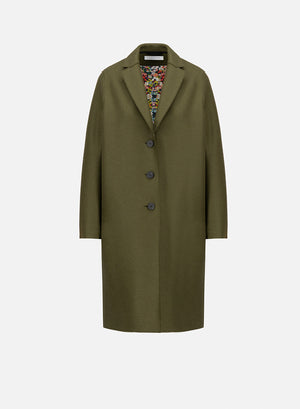 Overcoat pressed wool