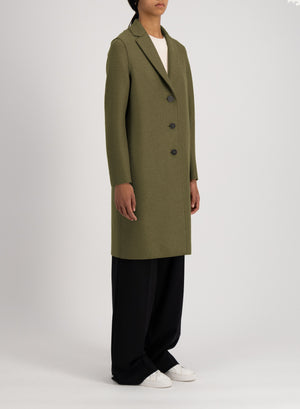 Overcoat pressed wool