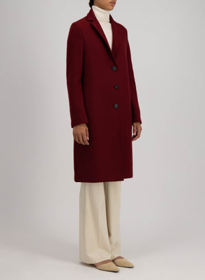 Overcoat cashmere crafted with Loro Piana fabric