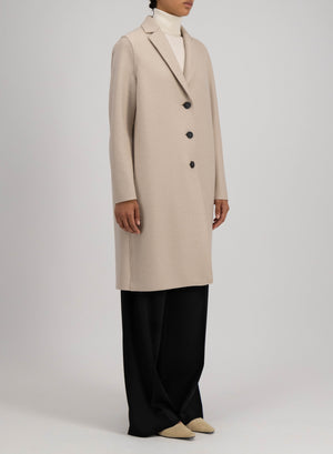 Overcoat pressed wool