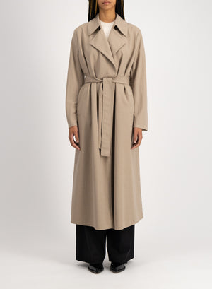 Long trench rayon