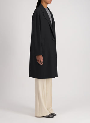 Oversized coat cashmere blend