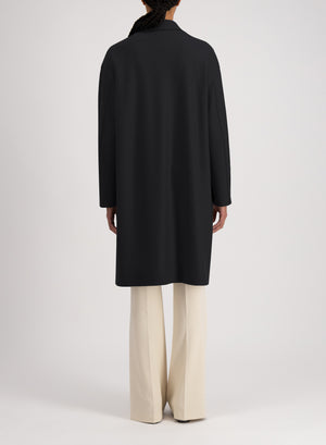 Oversized coat cashmere blend