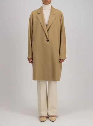 Oversized coat cashmere blend