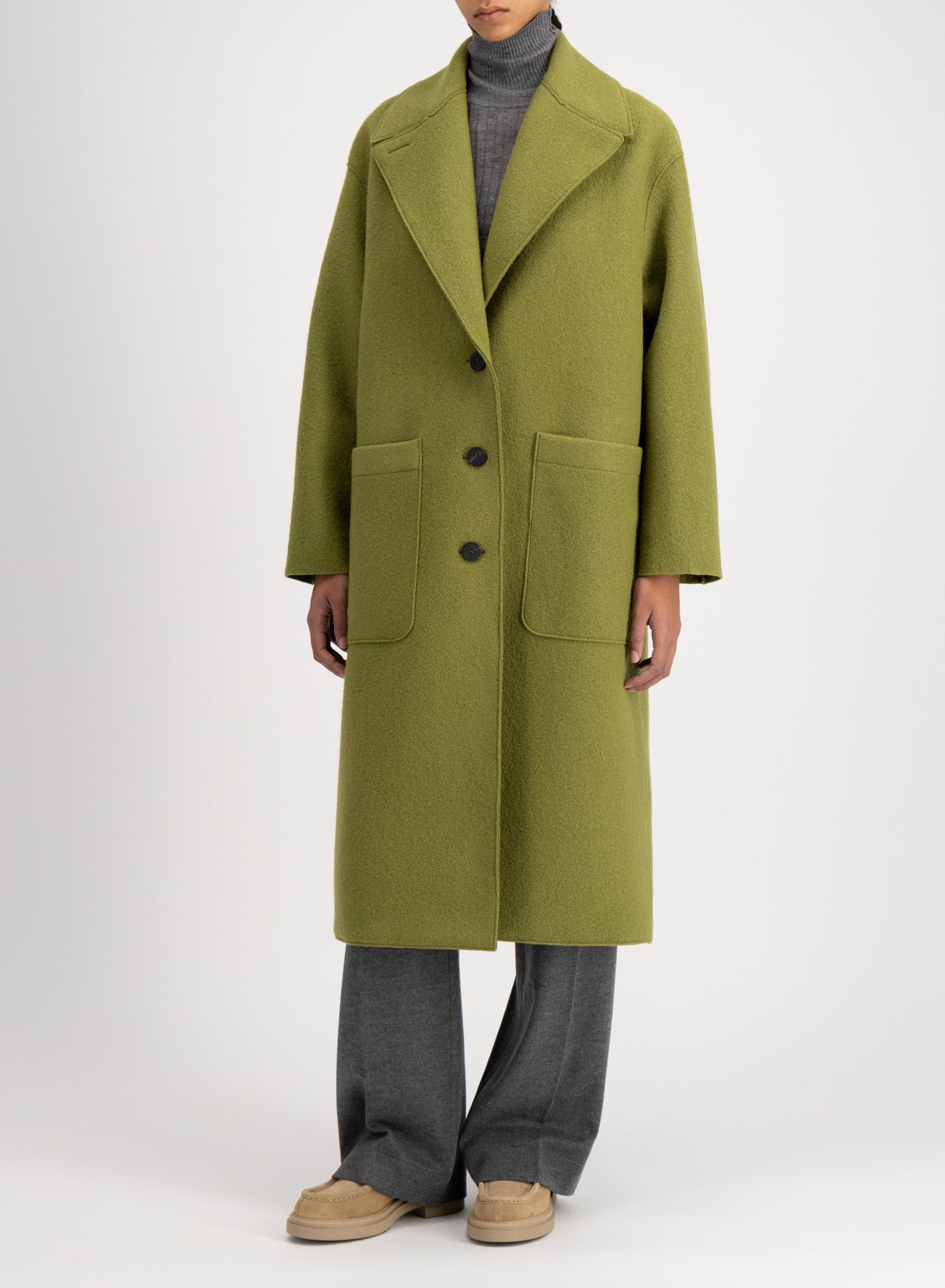 Ladies boiled wool coats uk on sale