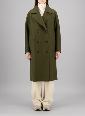 Sailor coat pressed wool