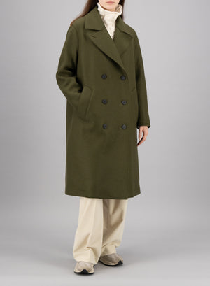 Sailor coat pressed wool