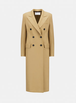 Tailored coat cashmere blend