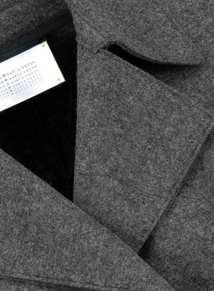 Peacoat pressed wool