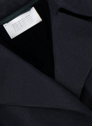 Peacoat pressed wool