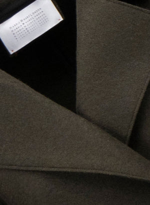 Peacoat pressed wool