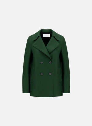 Peacoat pressed wool