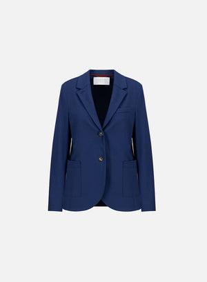 Boyfriend blazer in techno viscose