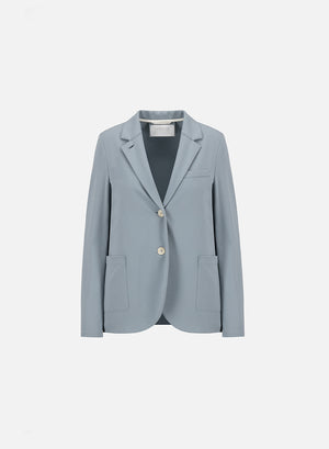 Boyfriend blazer in techno viscose