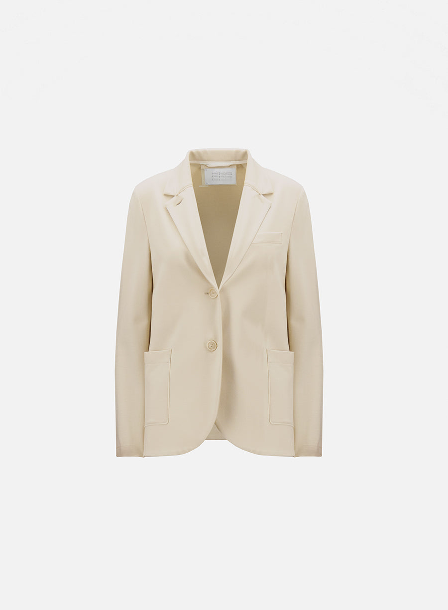 Boyfriend blazer in techno viscose