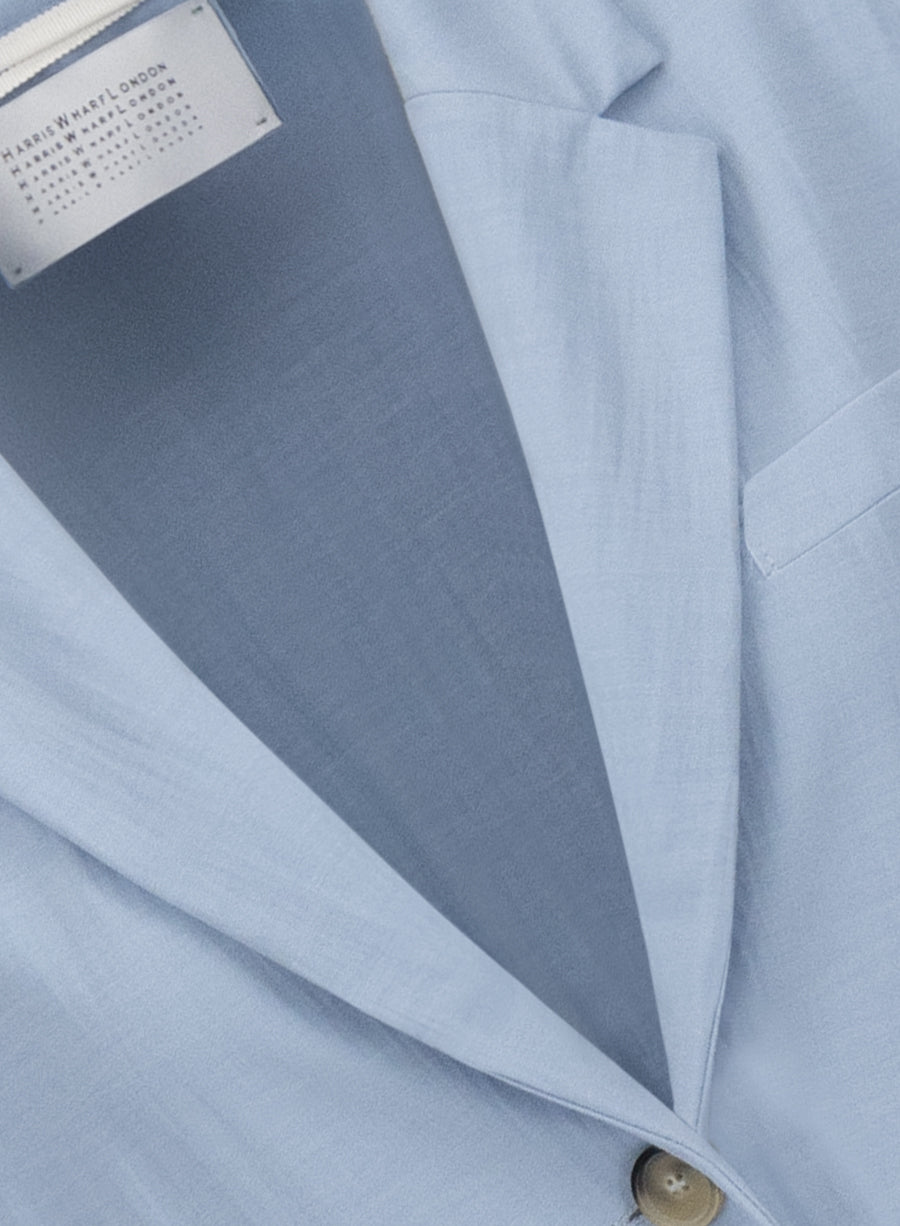 Stand up collar blazer rayon