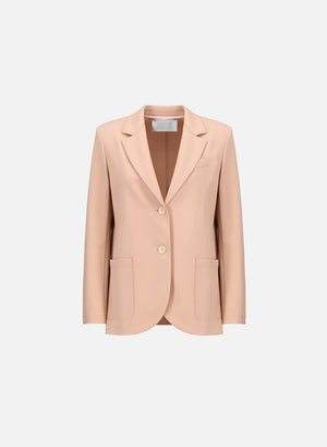 Boyfriend blazer in techno viscose