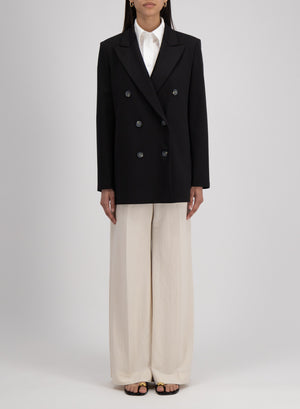 slouchy peacoat techno viscose