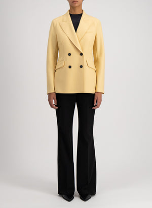 Tailored blazer light pressed wool