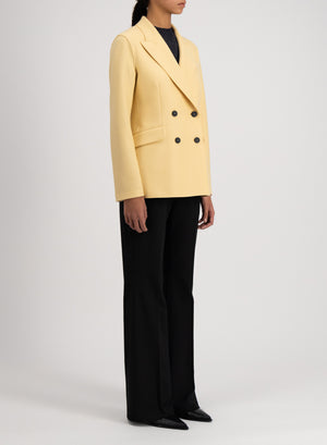 Tailored blazer light pressed wool