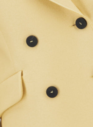 Tailored blazer light pressed wool