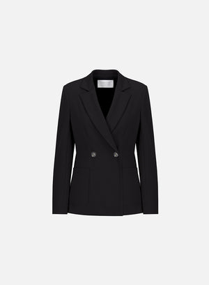 Blazer with shoulder pads techno viscose