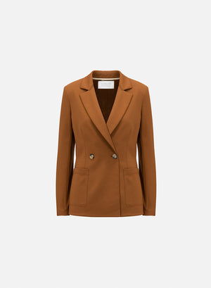 Blazer with shoulder pads techno viscose