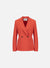 Blazer with shoulder pads techno viscose