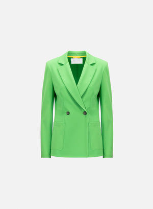 Blazer with shoulder pads techno viscose