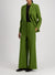 Flared trousers superfine merino