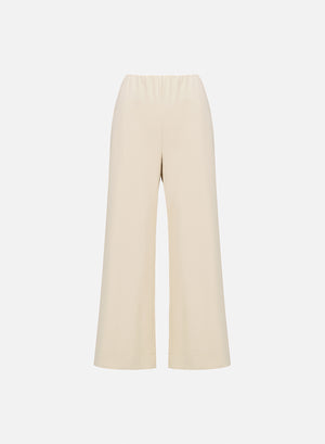 Flared trousers techno viscose