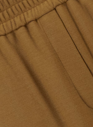 Palazzo jogging trousers superfine merino