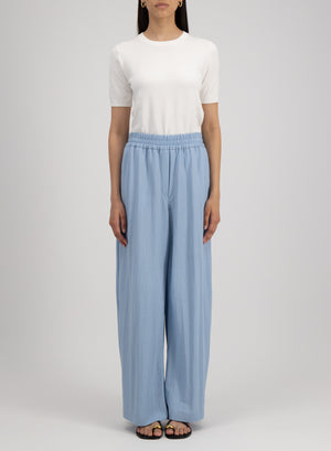 Palazzo jogging trousers rayon