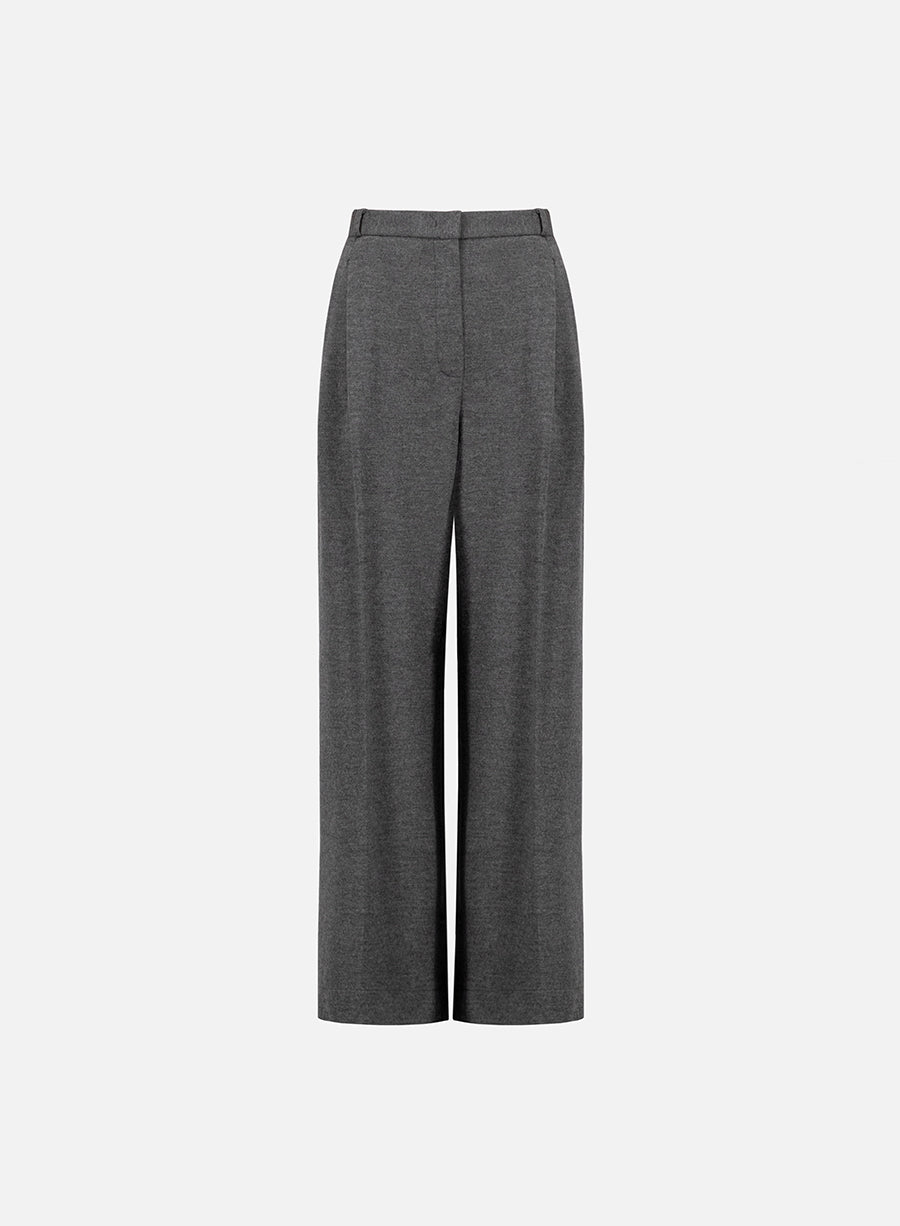 パンツ Harris Wharf London WOMEN FLARED TROUSERS RAYON Harris Wharf London Women's rayon flared trousers | The