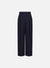 Double pleats trousers superfine merino